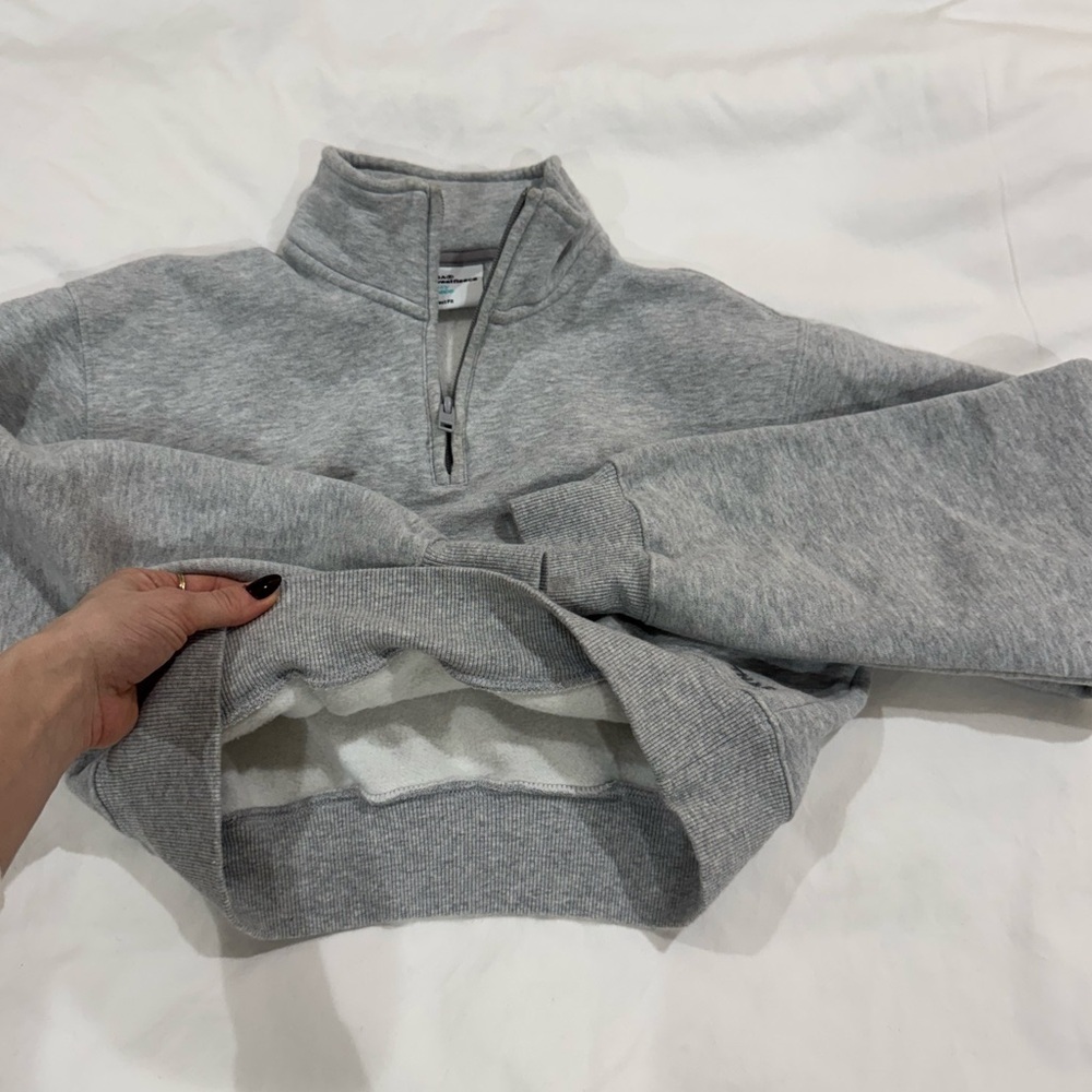 Cropped Quarter Zip - Picture 3 of 7